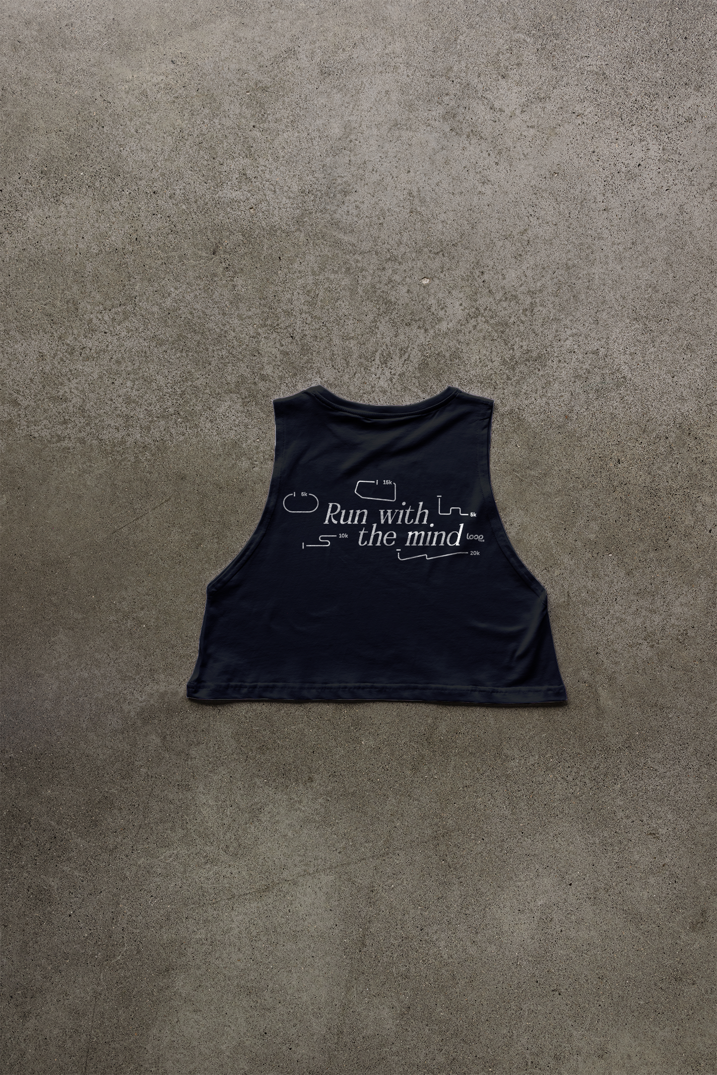 RUN LIKE A GIRL Crop Top