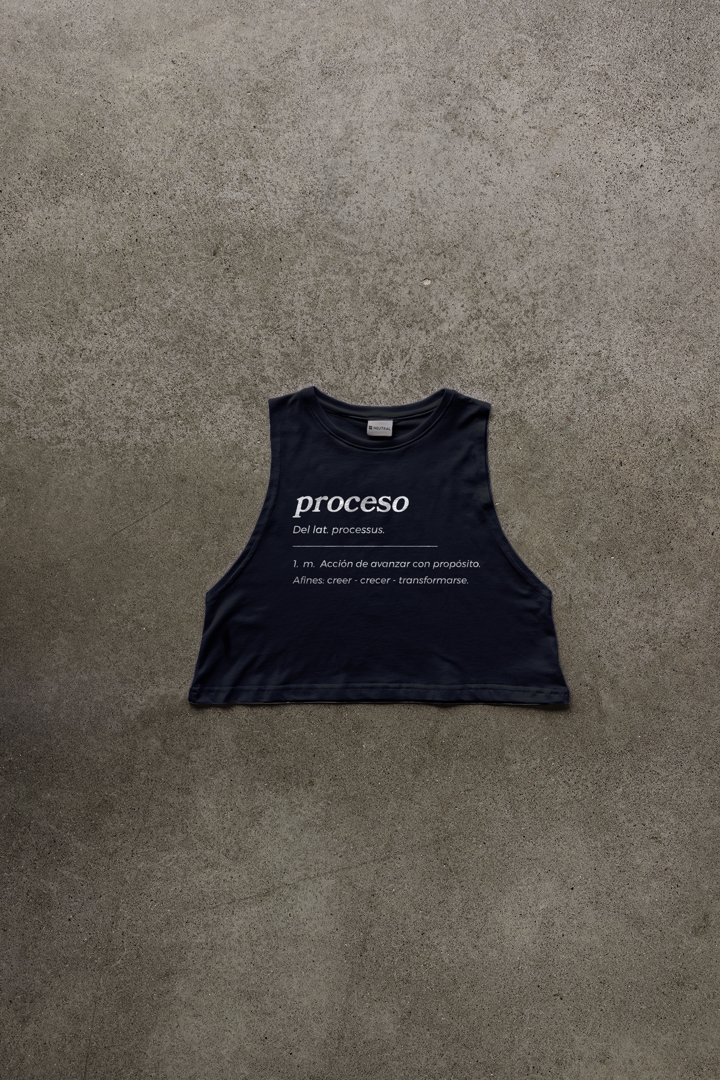 RUN LIKE A GIRL Crop Top