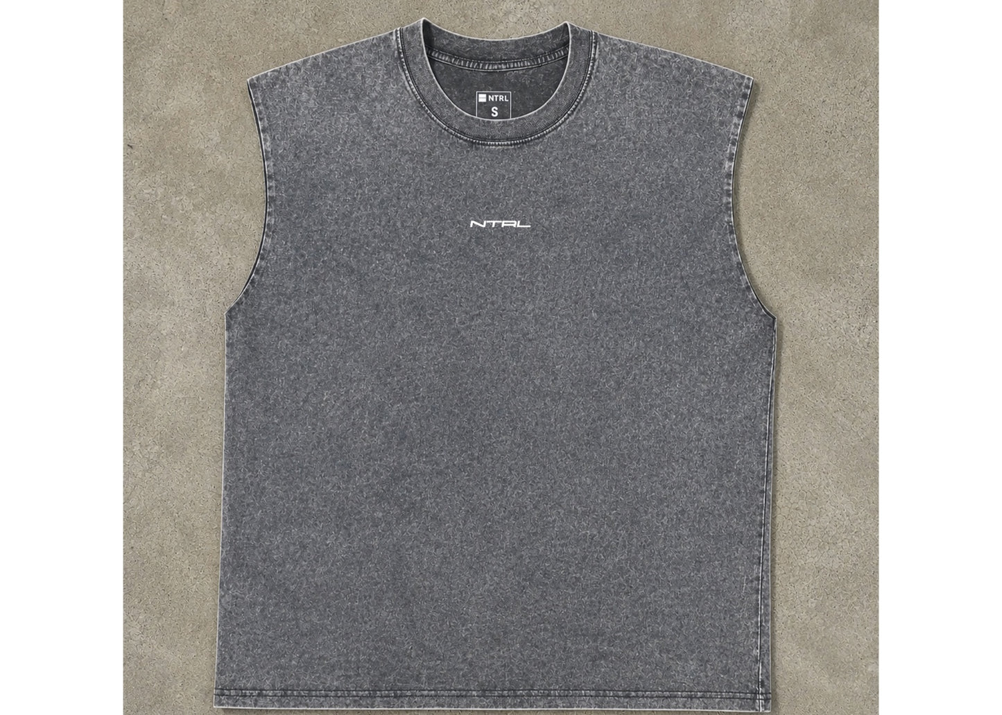 Logo Men's Washed Tank