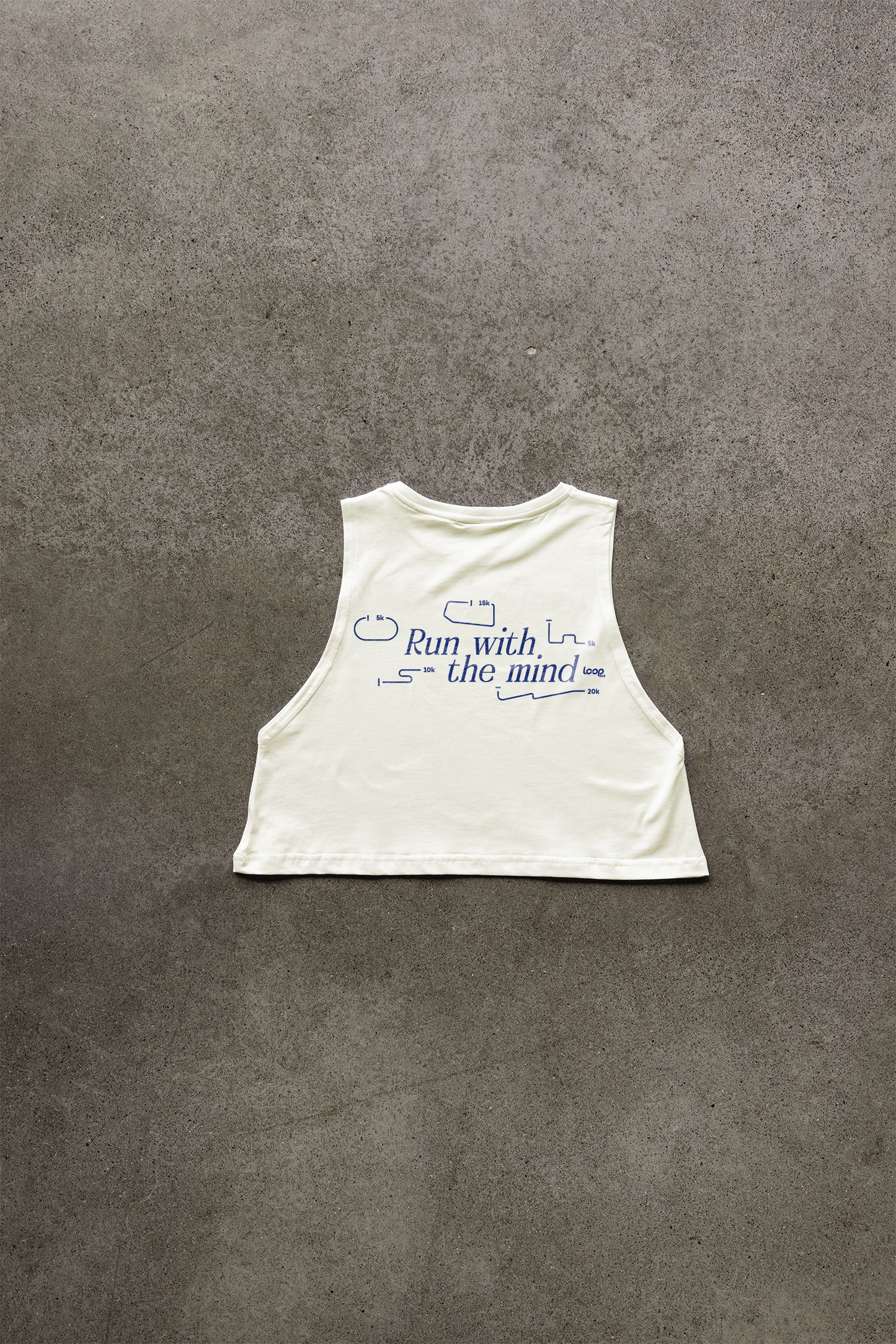 RUN LIKE A GIRL Crop Top
