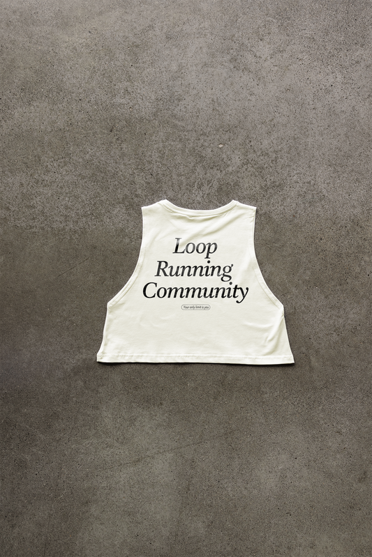 RUN LIKE A GIRL Crop Top