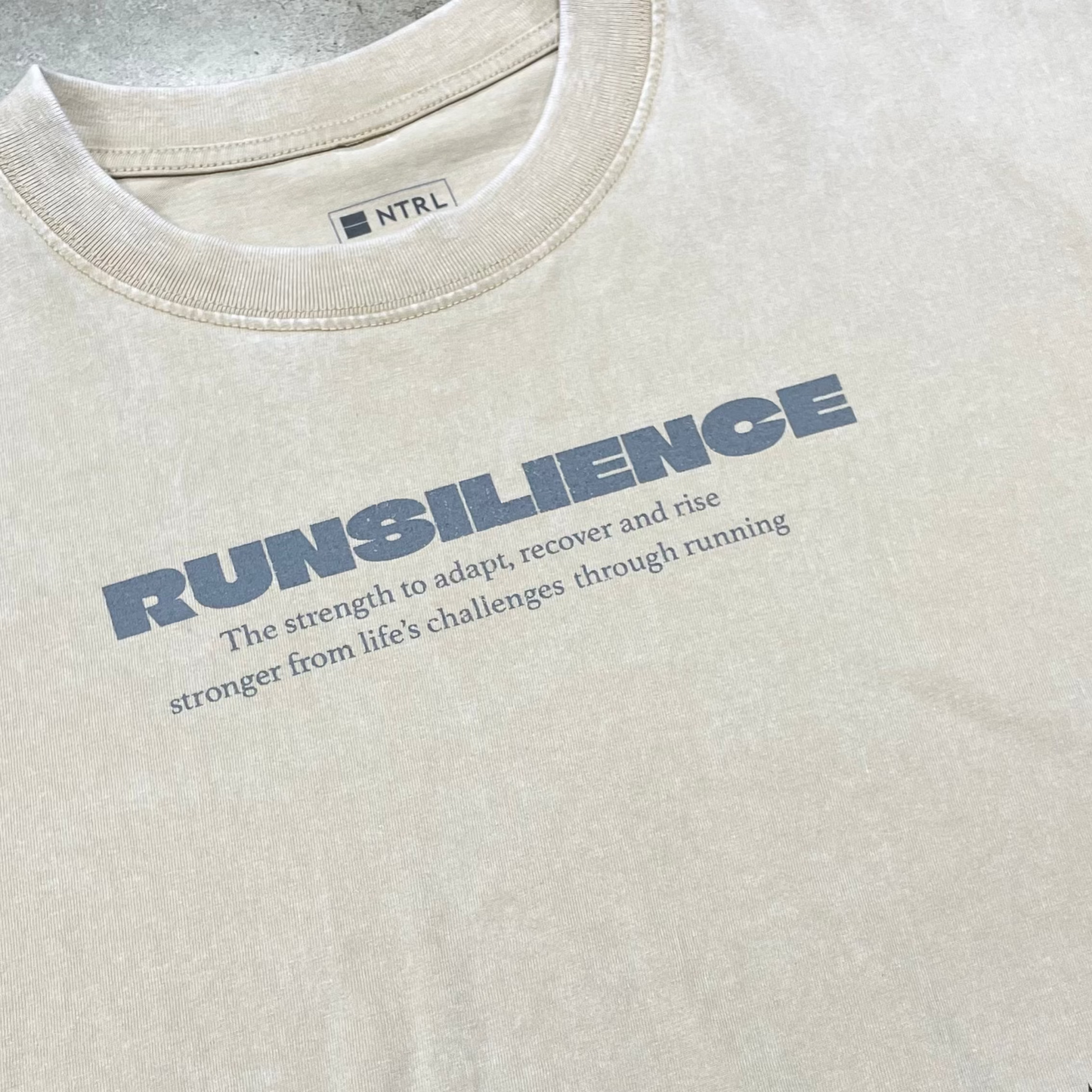 Runsilience Men's Washed Tee