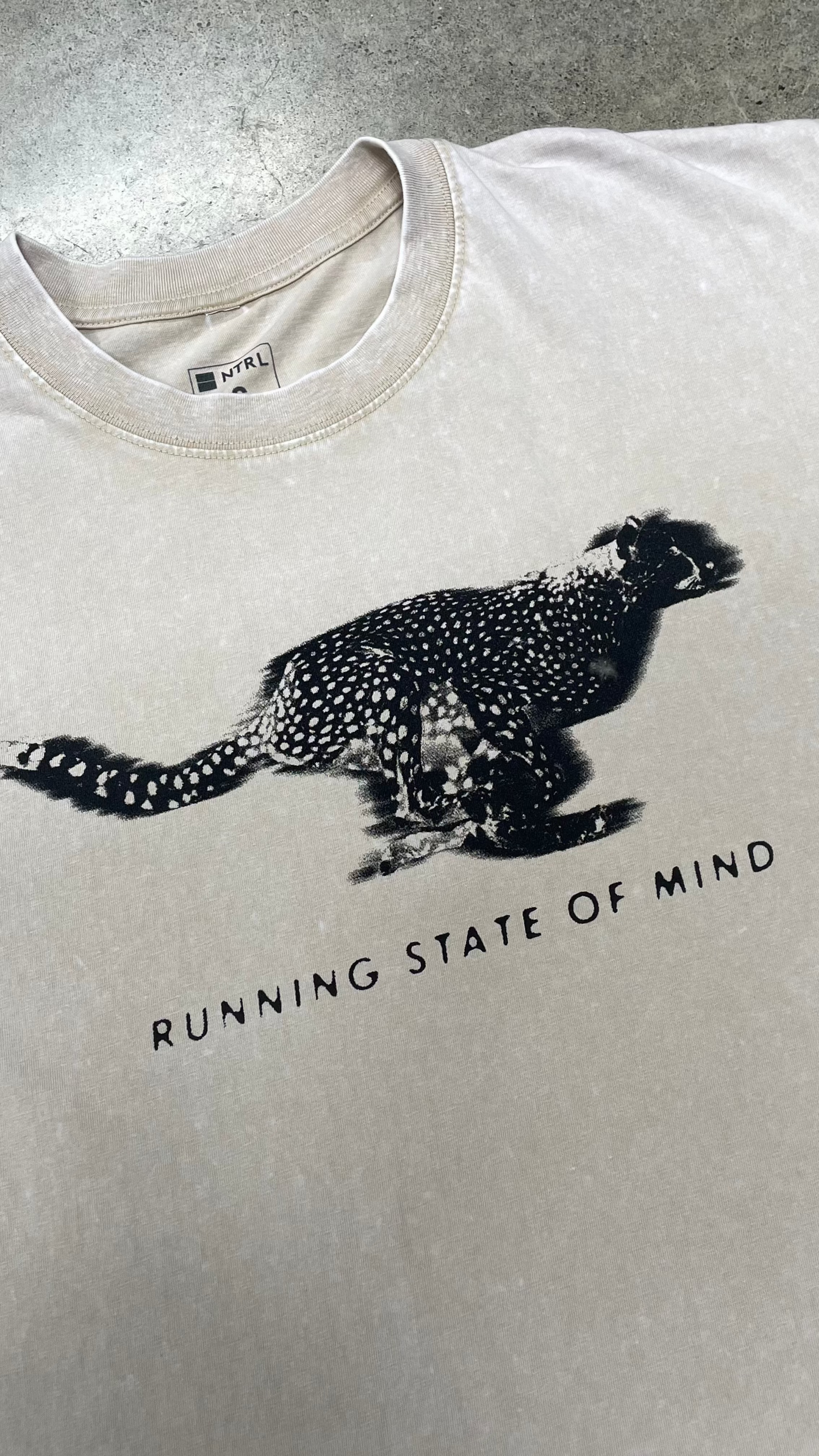 Running State of Mind Men's Washed Tee