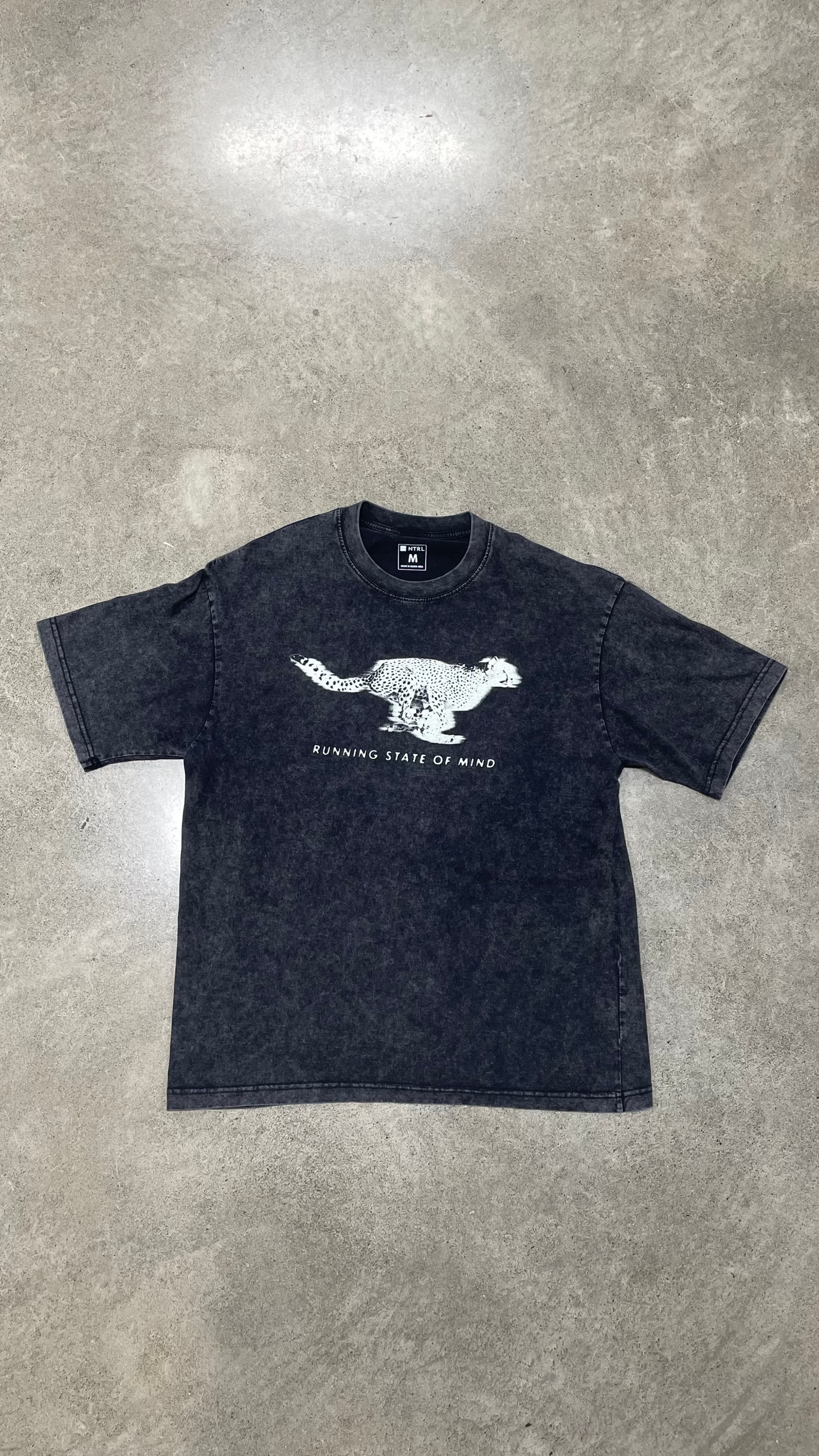 Running State of Mind Men's Washed Tee