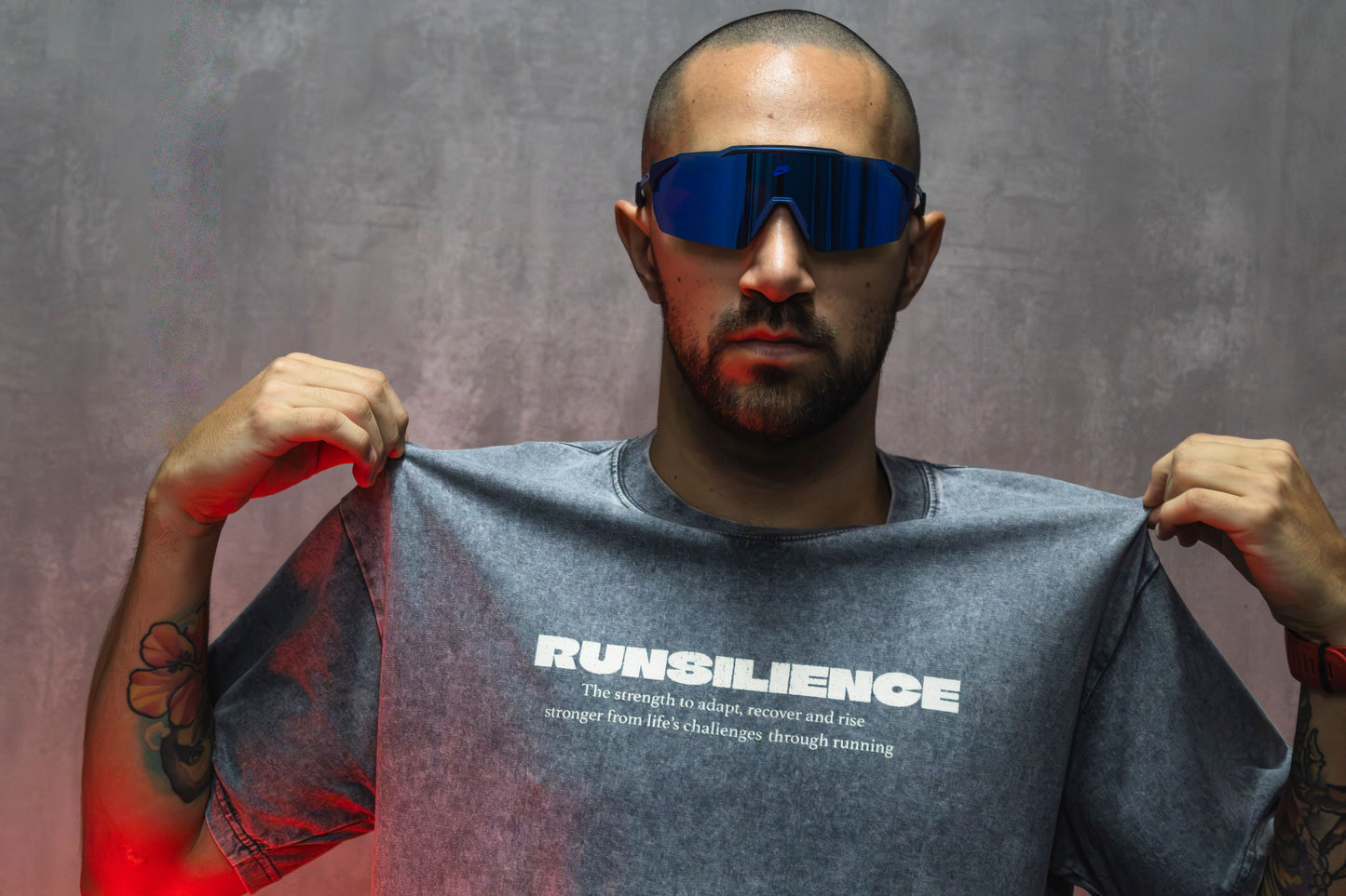 Runsilience Men's Washed Tee