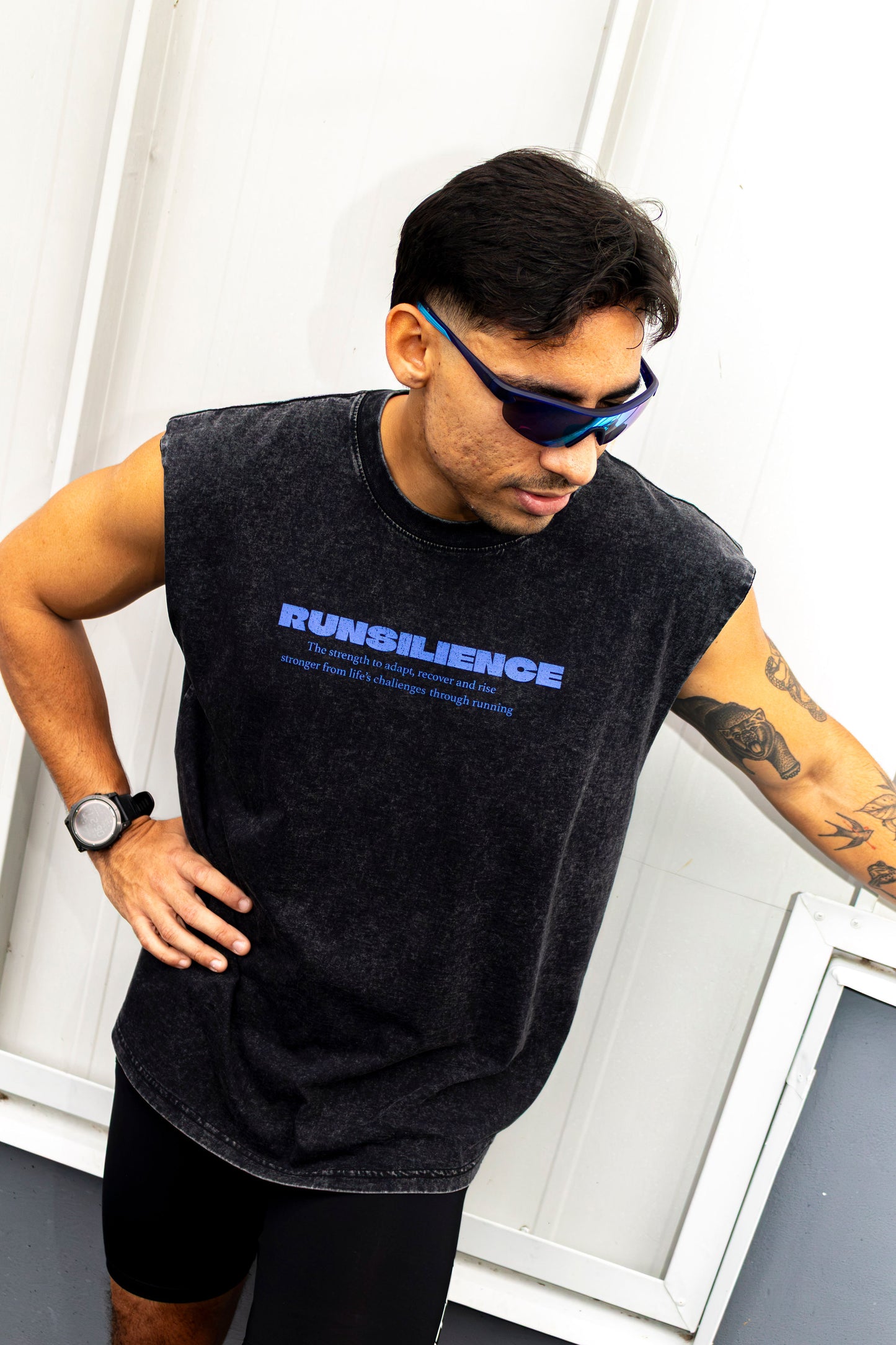 Runsilience Men's Washed Tank