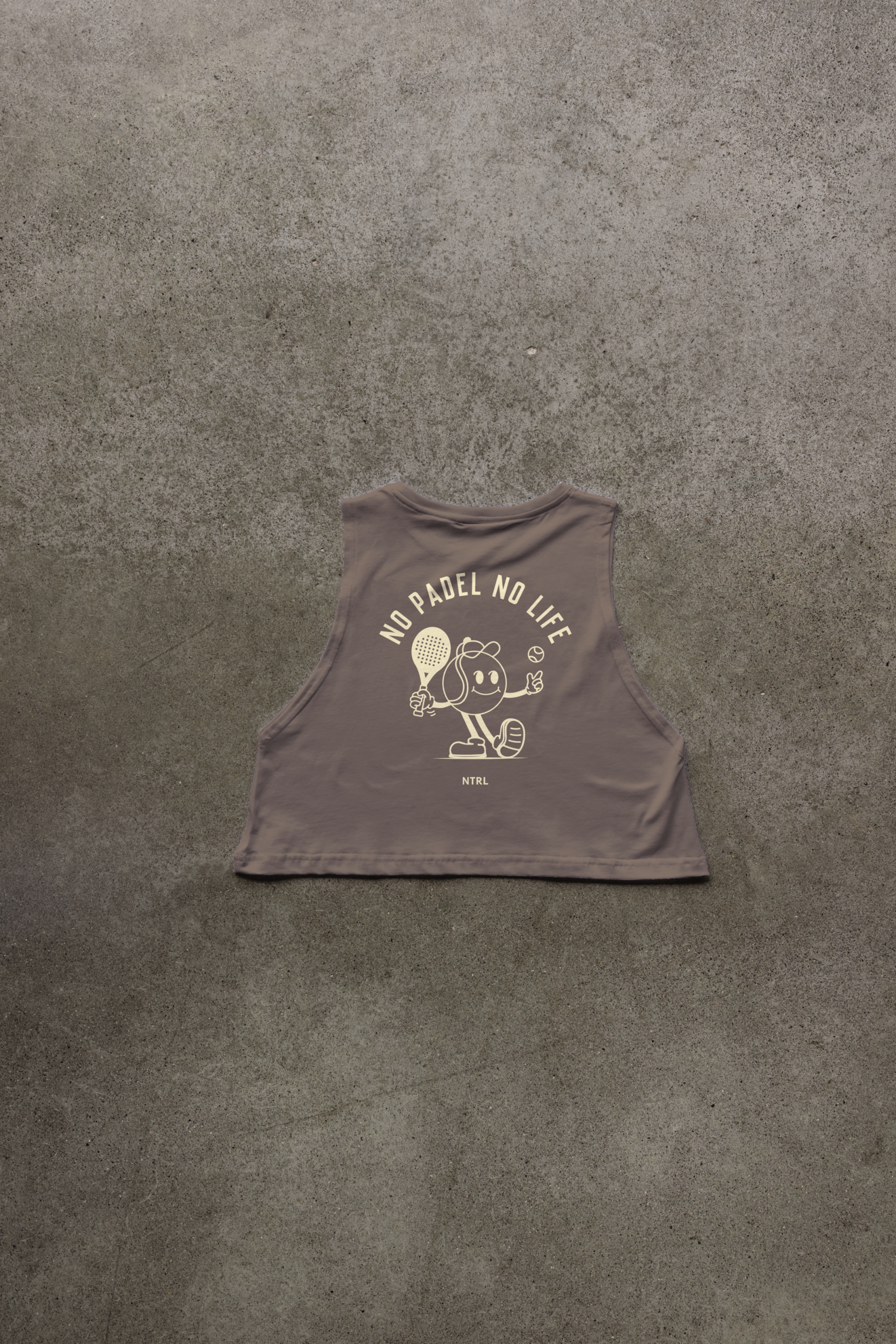 Crop Top Running No Padel No Life