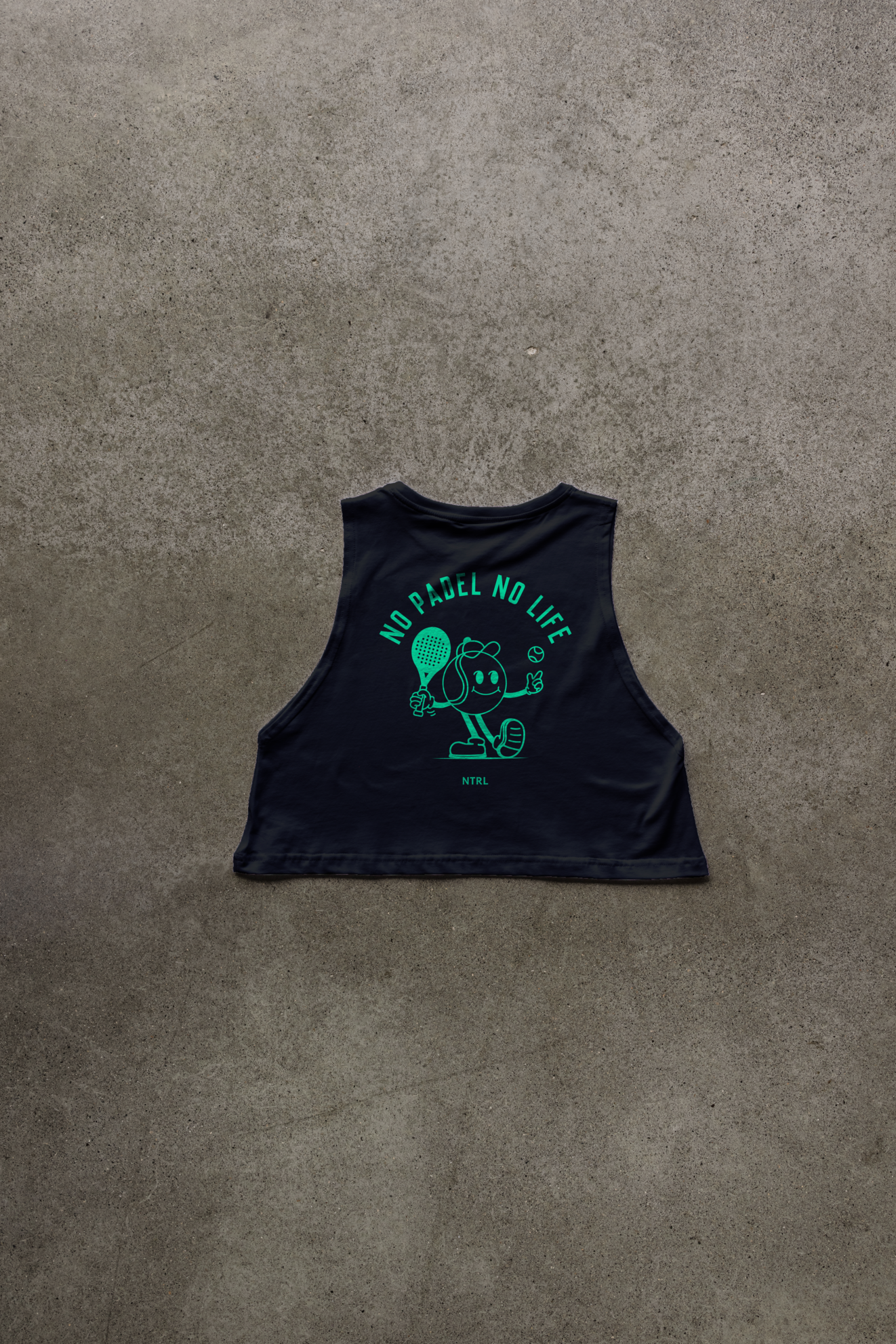 Crop Top Running No Padel No Life