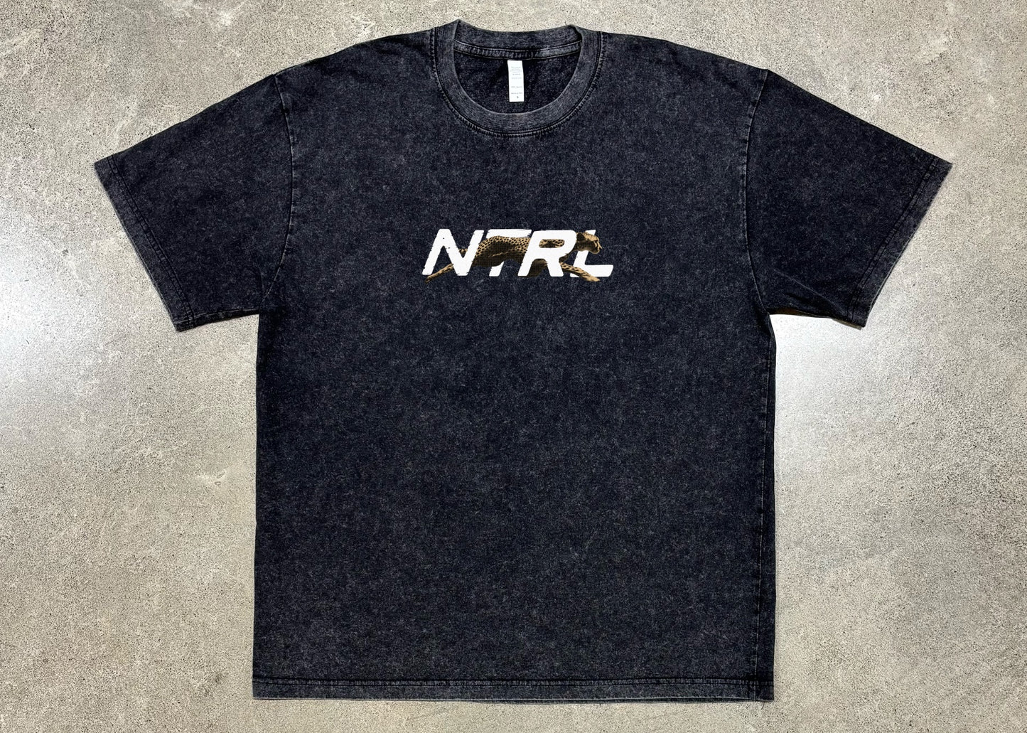 NTRL Cheetah Men's Washed Tee
