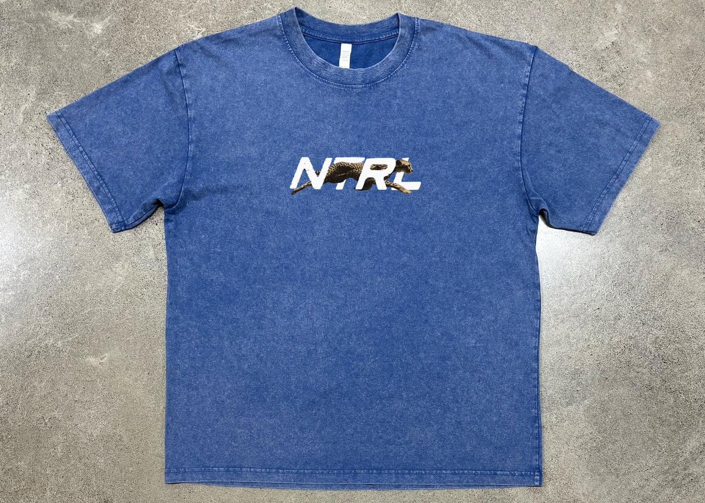 NTRL Cheetah Men's Washed Tee