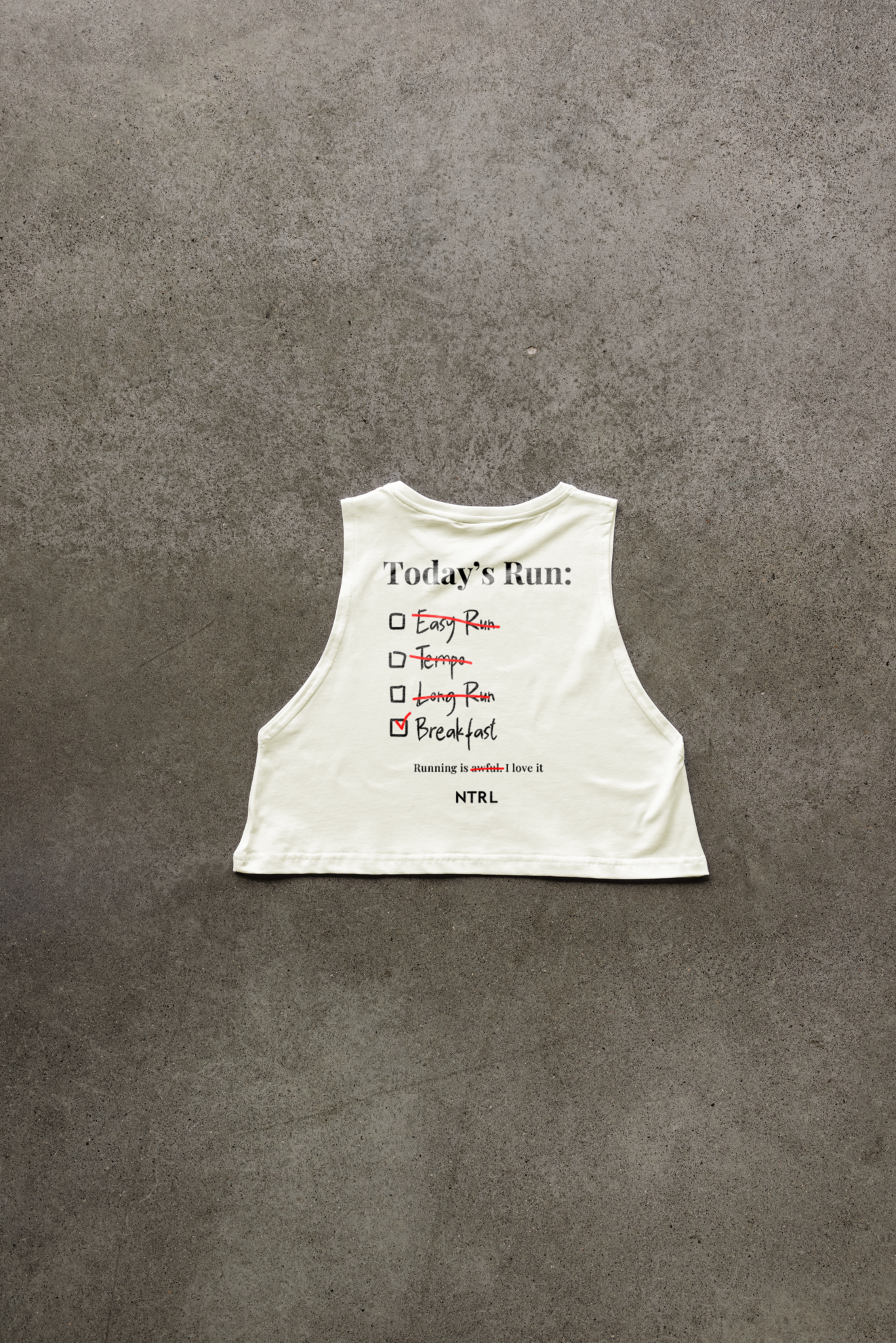 Crop Top Today's Run