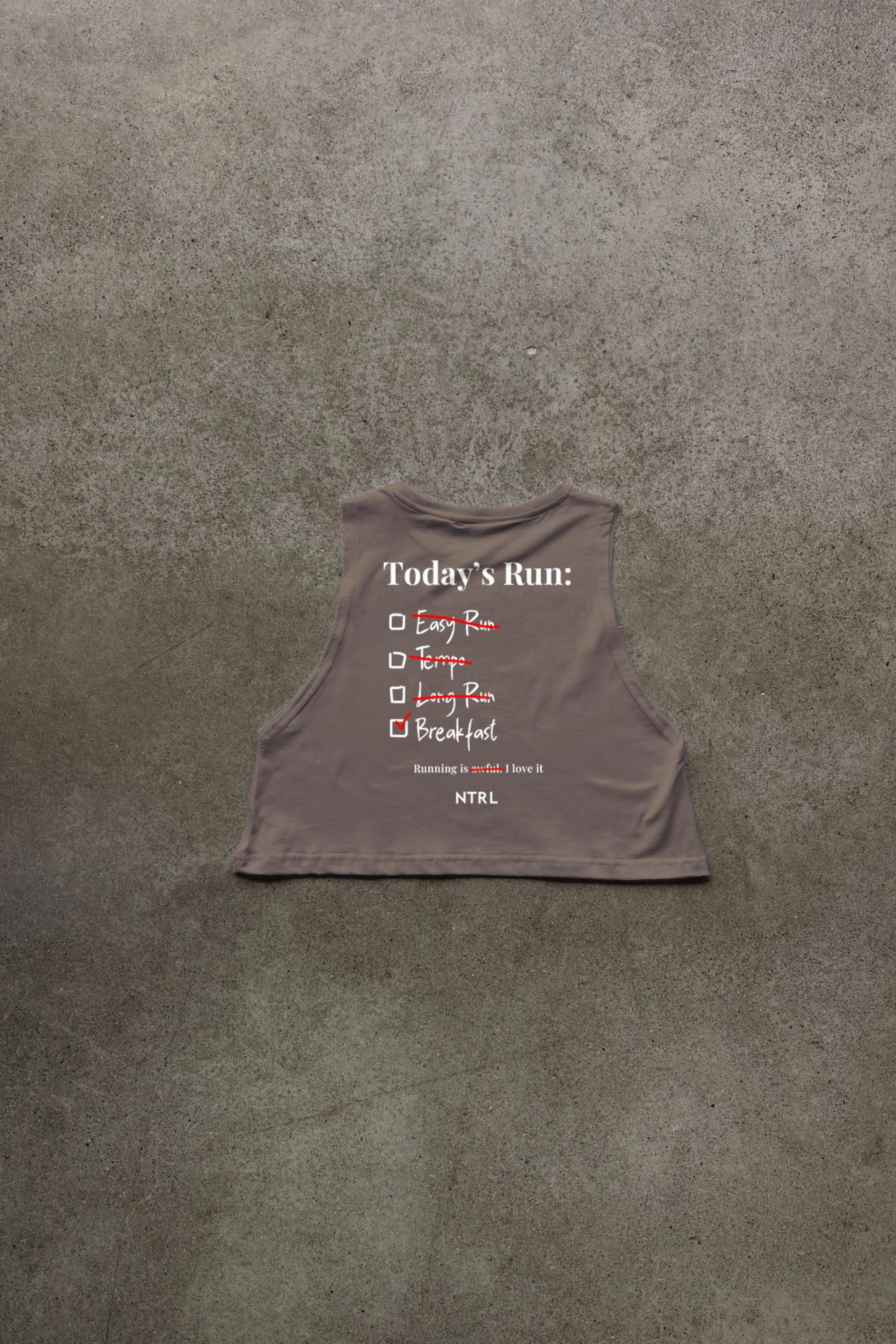 Crop Top Today's Run