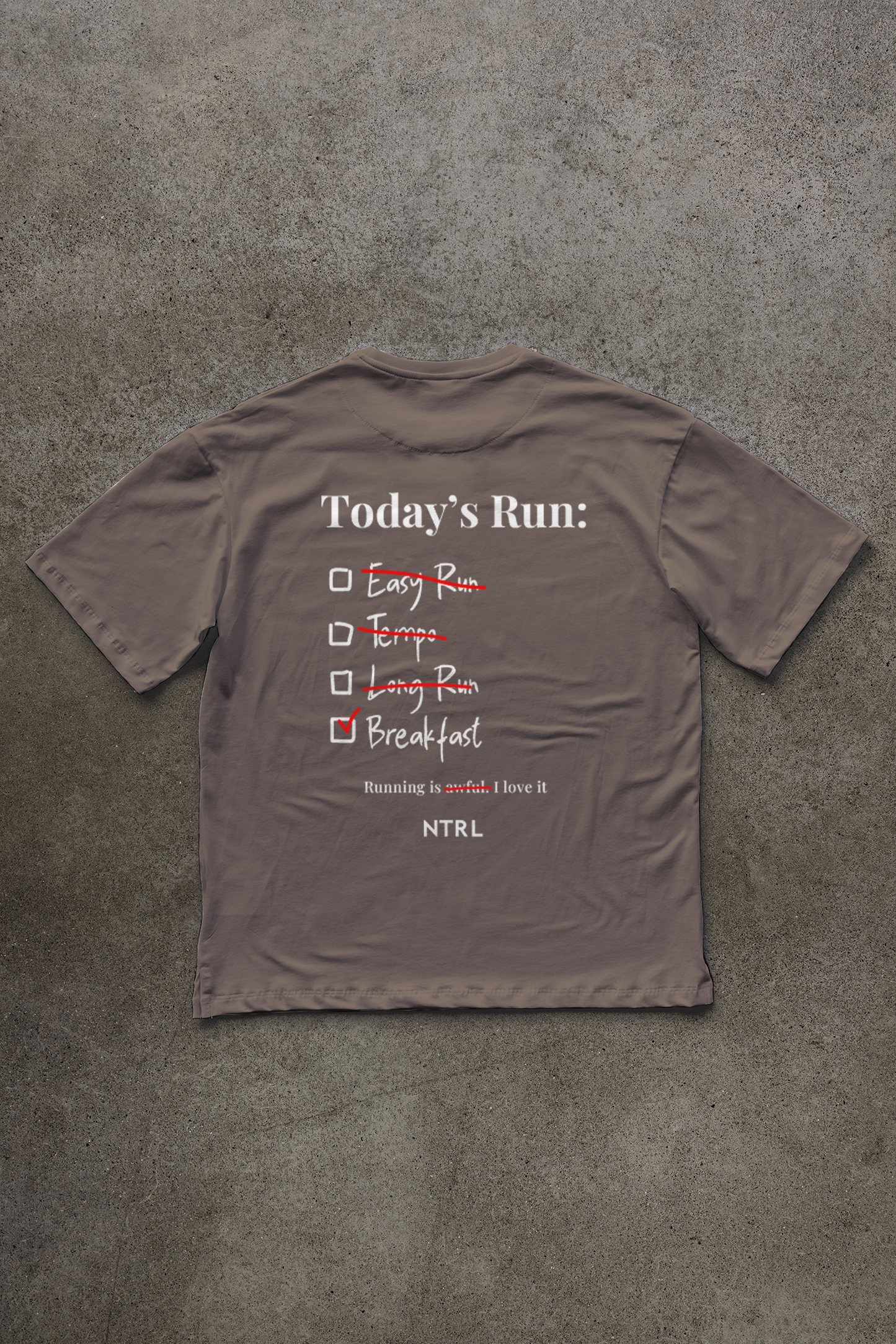 Camiseta Today's Run